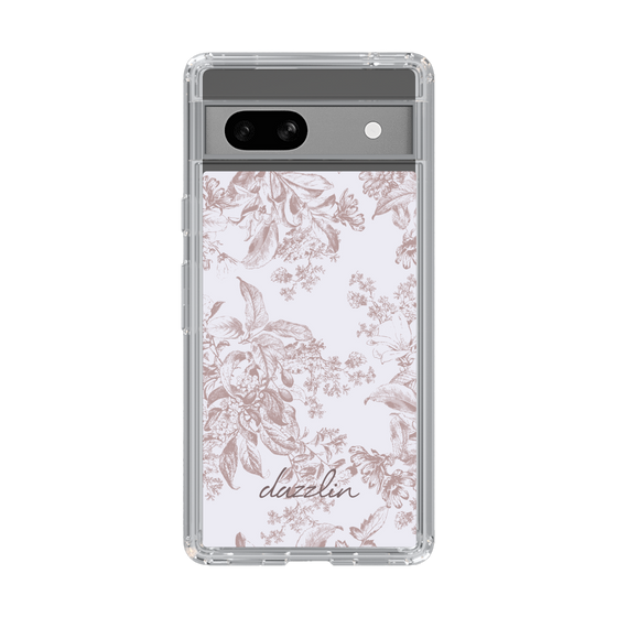 Slim Protection Case［ dazzlin - ToneFlower - Pink ］