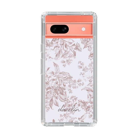Slim Protection Case［ dazzlin - ToneFlower - Pink ］