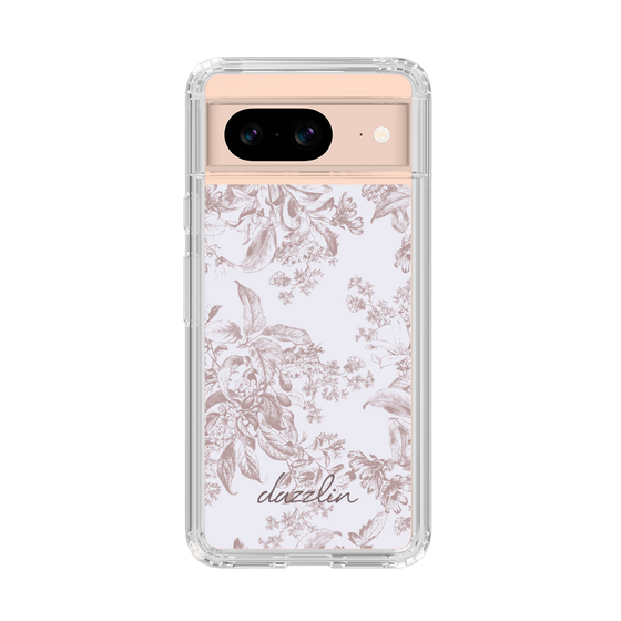 Slim Protection Case［ dazzlin - ToneFlower - Pink ］