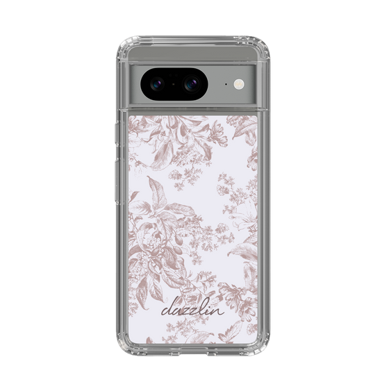 Slim Protection Case［ dazzlin - ToneFlower - Pink ］