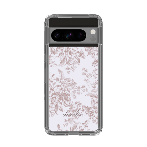 Slim Protection Case［ dazzlin - ToneFlower - Pink ］
