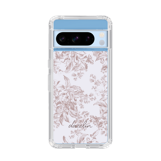 Slim Protection Case［ dazzlin - ToneFlower - Pink ］