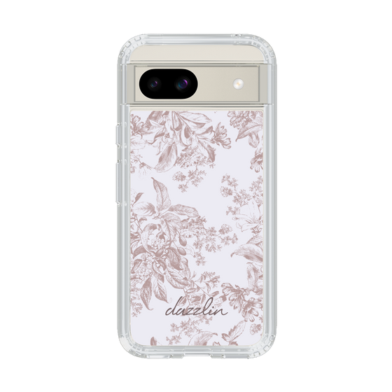Slim Protection Case［ dazzlin - ToneFlower - Pink ］