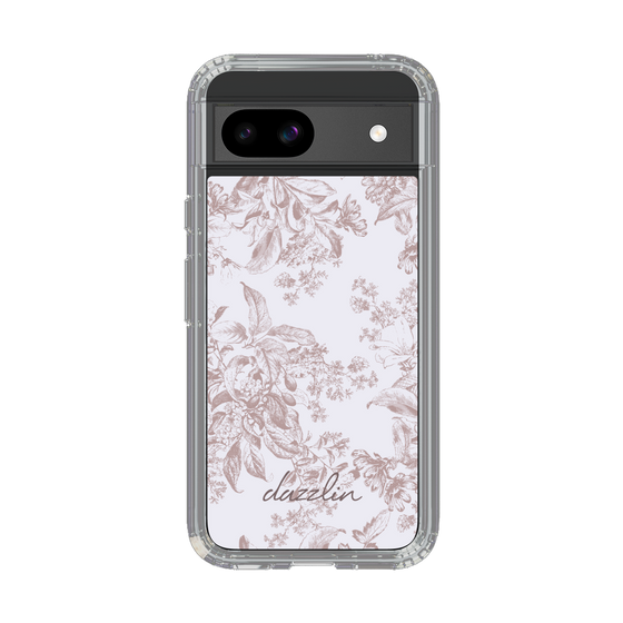 Slim Protection Case［ dazzlin - ToneFlower - Pink ］