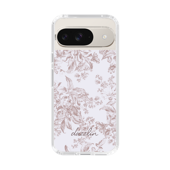 Slim Protection Case［ dazzlin - ToneFlower - Pink ］