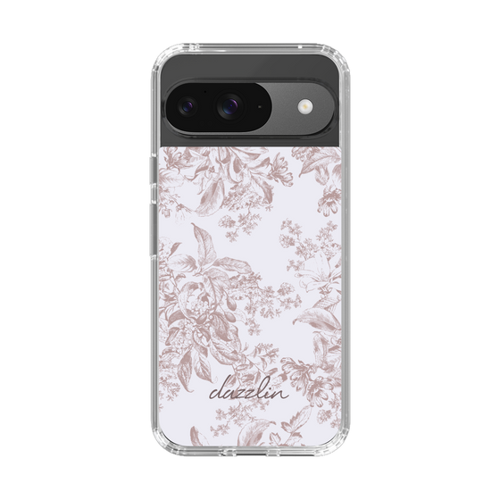 Slim Protection Case［ dazzlin - ToneFlower - Pink ］
