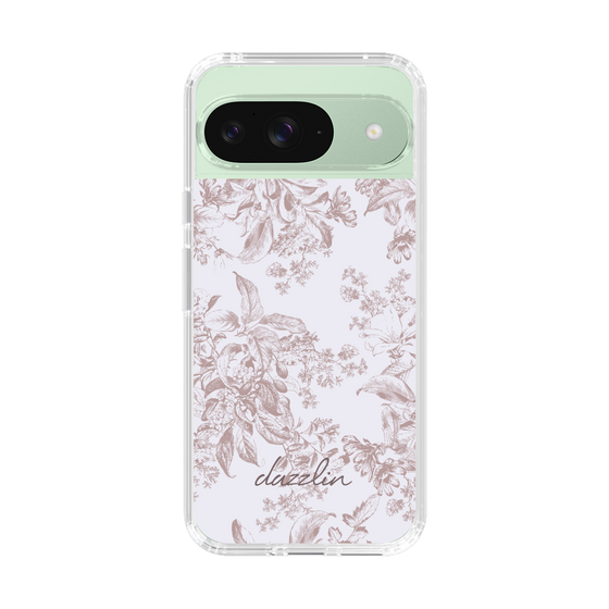 Slim Protection Case［ dazzlin - ToneFlower - Pink ］