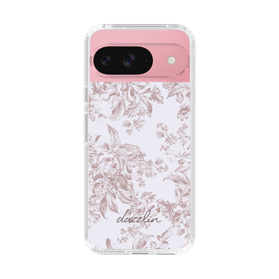 Slim Protection Case［ dazzlin - ToneFlower - Pink ］