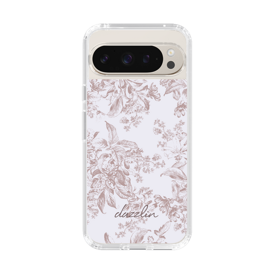 Slim Protection Case［ dazzlin - ToneFlower - Pink ］