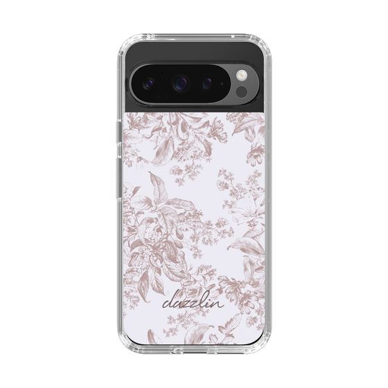 Slim Protection Case［ dazzlin - ToneFlower - Pink ］
