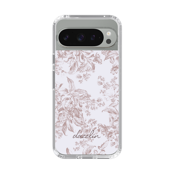 Slim Protection Case［ dazzlin - ToneFlower - Pink ］