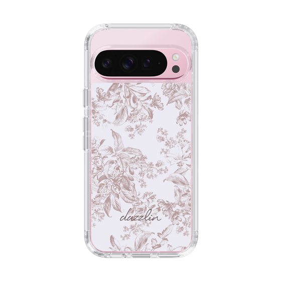 Slim Protection Case［ dazzlin - ToneFlower - Pink ］