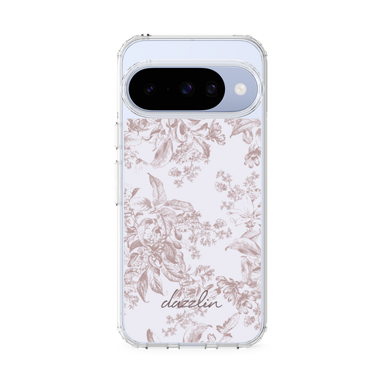 Slim Protection Case［ dazzlin - ToneFlower - Pink ］
