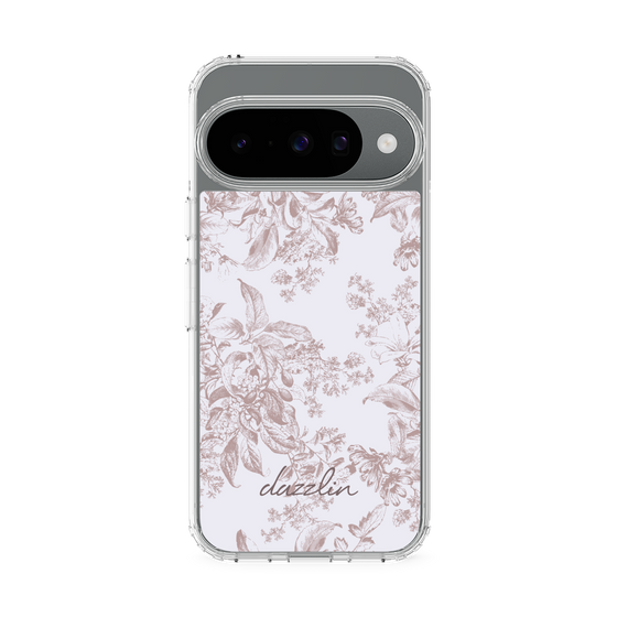 Slim Protection Case［ dazzlin - ToneFlower - Pink ］