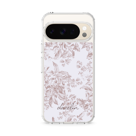 Slim Protection Case［ dazzlin - ToneFlower - Pink ］