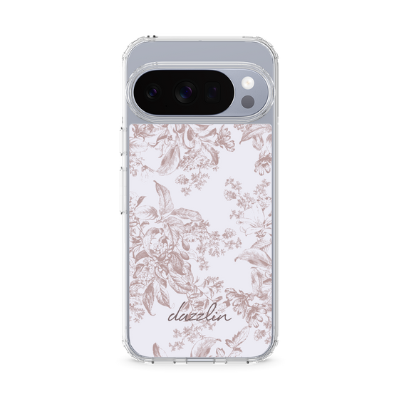 Slim Protection Case［ dazzlin - ToneFlower - Pink ］