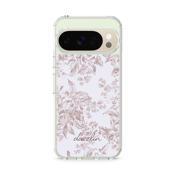 Slim Protection Case［ dazzlin - ToneFlower - Pink ］
