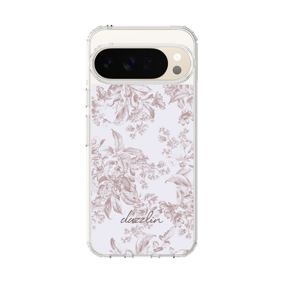 Slim Protection Case［ dazzlin - ToneFlower - Pink ］