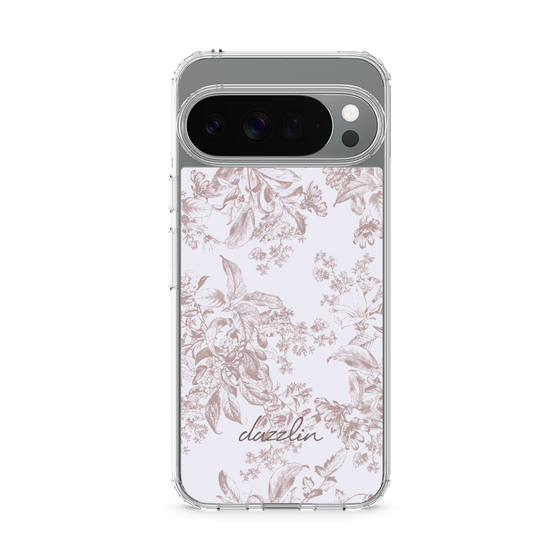 Slim Protection Case［ dazzlin - ToneFlower - Pink ］