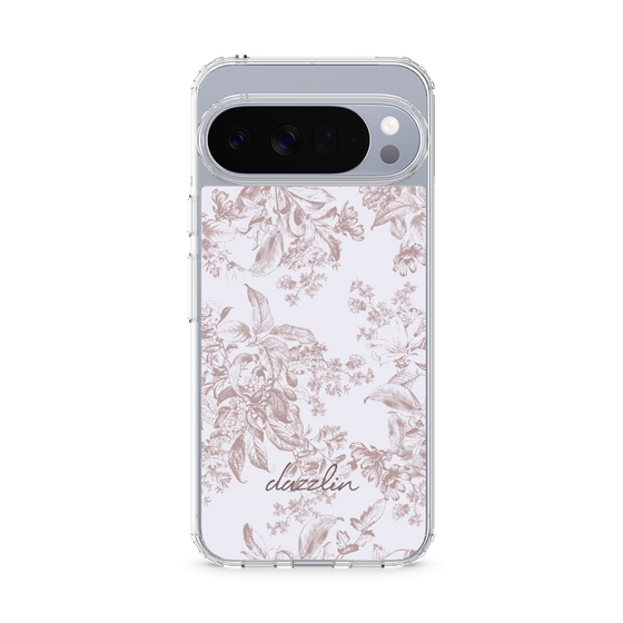 Slim Protection Case［ dazzlin - ToneFlower - Pink ］