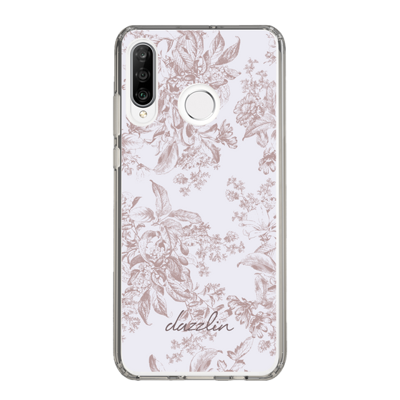 Slim Protection Case［ dazzlin - ToneFlower - Pink ］
