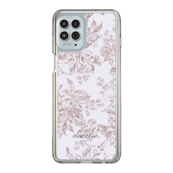 Slim Protection Case［ dazzlin - ToneFlower - Pink ］