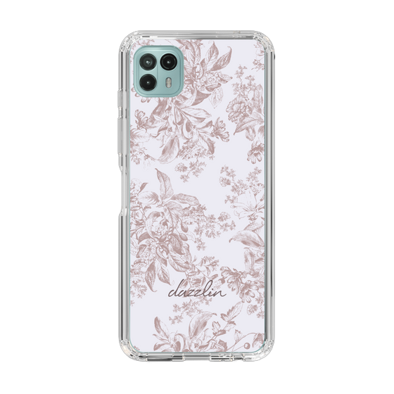 Slim Protection Case［ dazzlin - ToneFlower - Pink ］