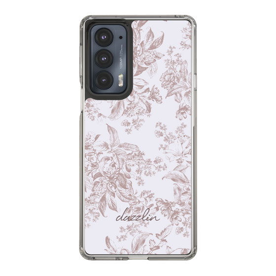 Slim Protection Case［ dazzlin - ToneFlower - Pink ］