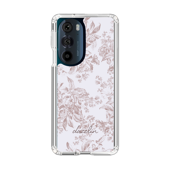 Slim Protection Case［ dazzlin - ToneFlower - Pink ］
