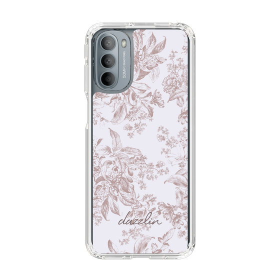 Slim Protection Case［ dazzlin - ToneFlower - Pink ］