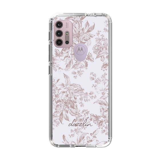 Slim Protection Case［ dazzlin - ToneFlower - Pink ］