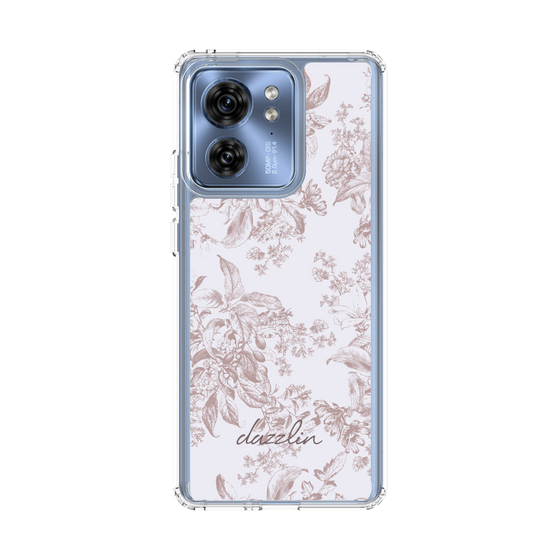 Slim Protection Case［ dazzlin - ToneFlower - Pink ］