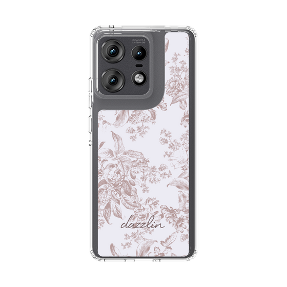 Slim Protection Case［ dazzlin - ToneFlower - Pink ］