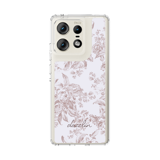Slim Protection Case［ dazzlin - ToneFlower - Pink ］