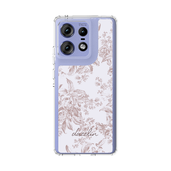 Slim Protection Case［ dazzlin - ToneFlower - Pink ］