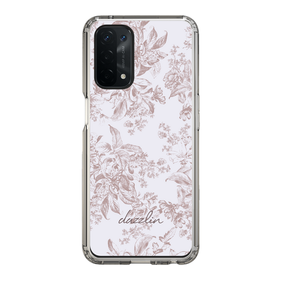 Slim Protection Case［ dazzlin - ToneFlower - Pink ］
