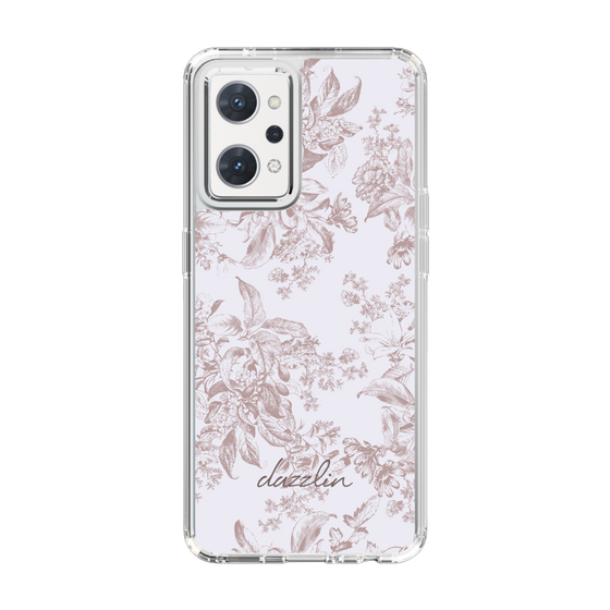 Slim Protection Case［ dazzlin - ToneFlower - Pink ］