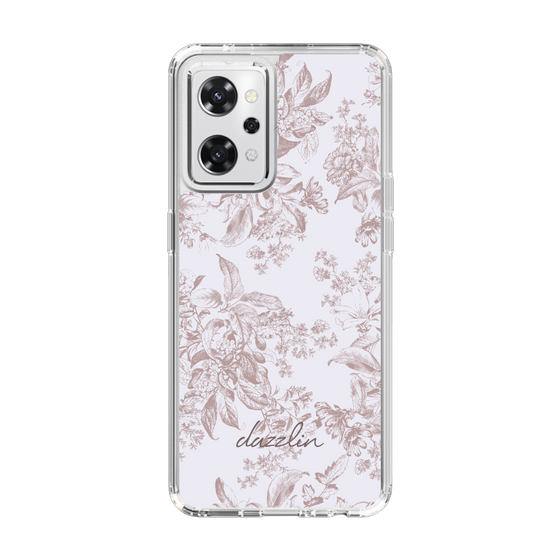 Slim Protection Case［ dazzlin - ToneFlower - Pink ］