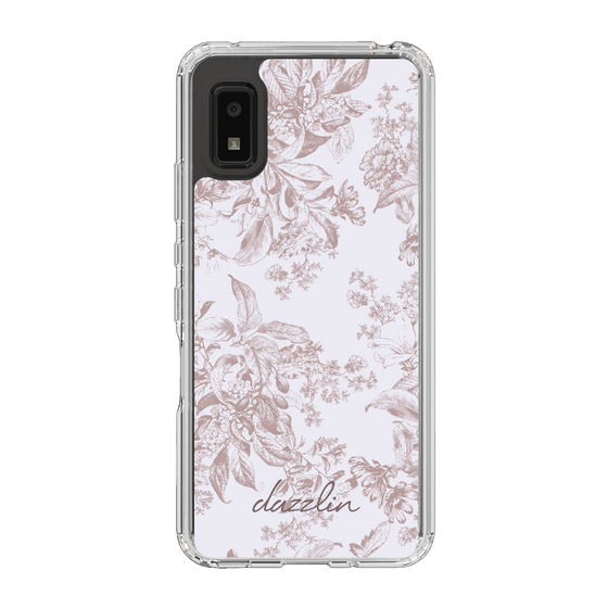 Slim Protection Case［ dazzlin - ToneFlower - Pink ］