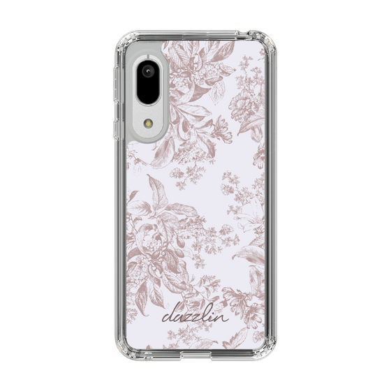 Slim Protection Case［ dazzlin - ToneFlower - Pink ］