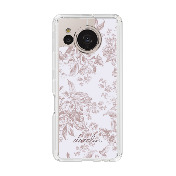 Slim Protection Case［ dazzlin - ToneFlower - Pink ］