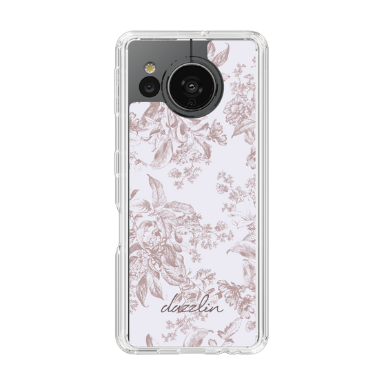 Slim Protection Case［ dazzlin - ToneFlower - Pink ］