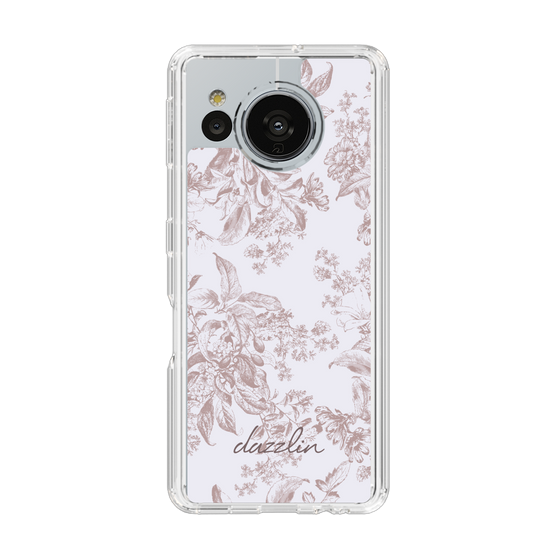 Slim Protection Case［ dazzlin - ToneFlower - Pink ］
