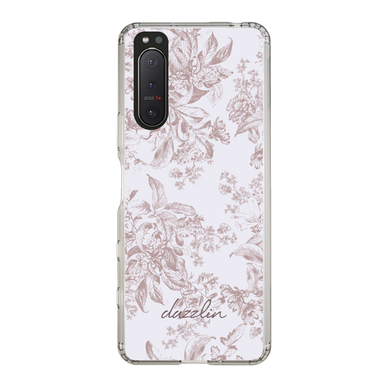 Slim Protection Case［ dazzlin - ToneFlower - Pink ］