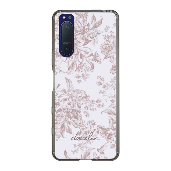 Slim Protection Case［ dazzlin - ToneFlower - Pink ］