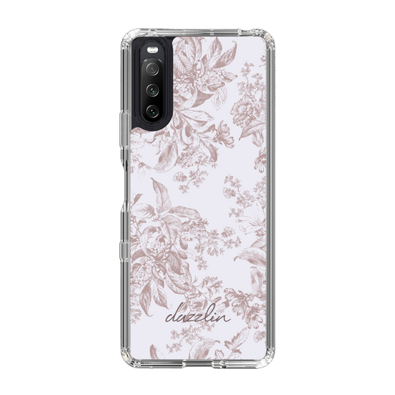 Slim Protection Case［ dazzlin - ToneFlower - Pink ］