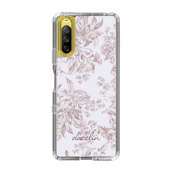 Slim Protection Case［ dazzlin - ToneFlower - Pink ］