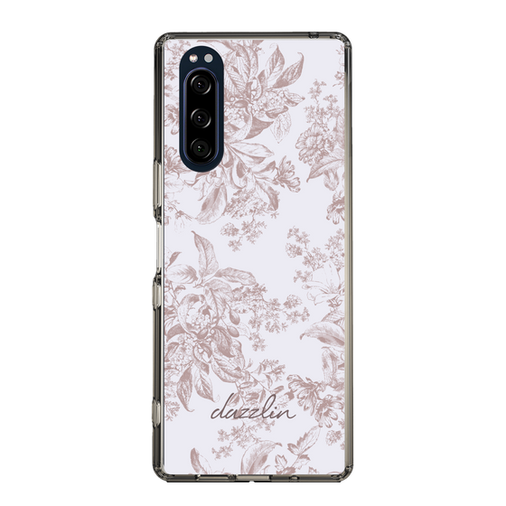 Slim Protection Case［ dazzlin - ToneFlower - Pink ］