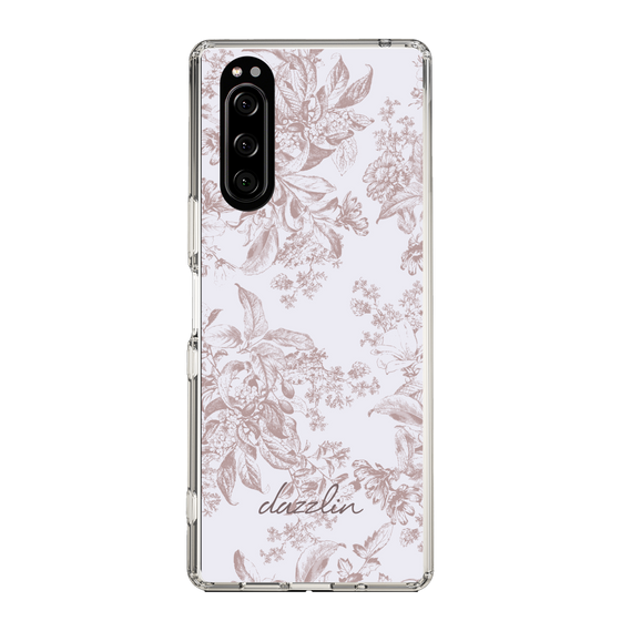 Slim Protection Case［ dazzlin - ToneFlower - Pink ］