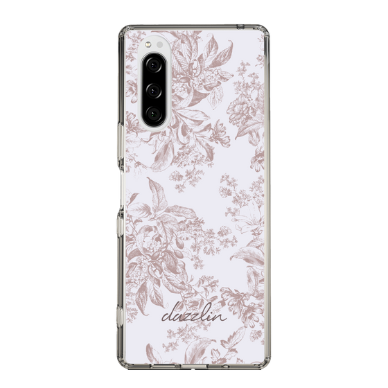 Slim Protection Case［ dazzlin - ToneFlower - Pink ］